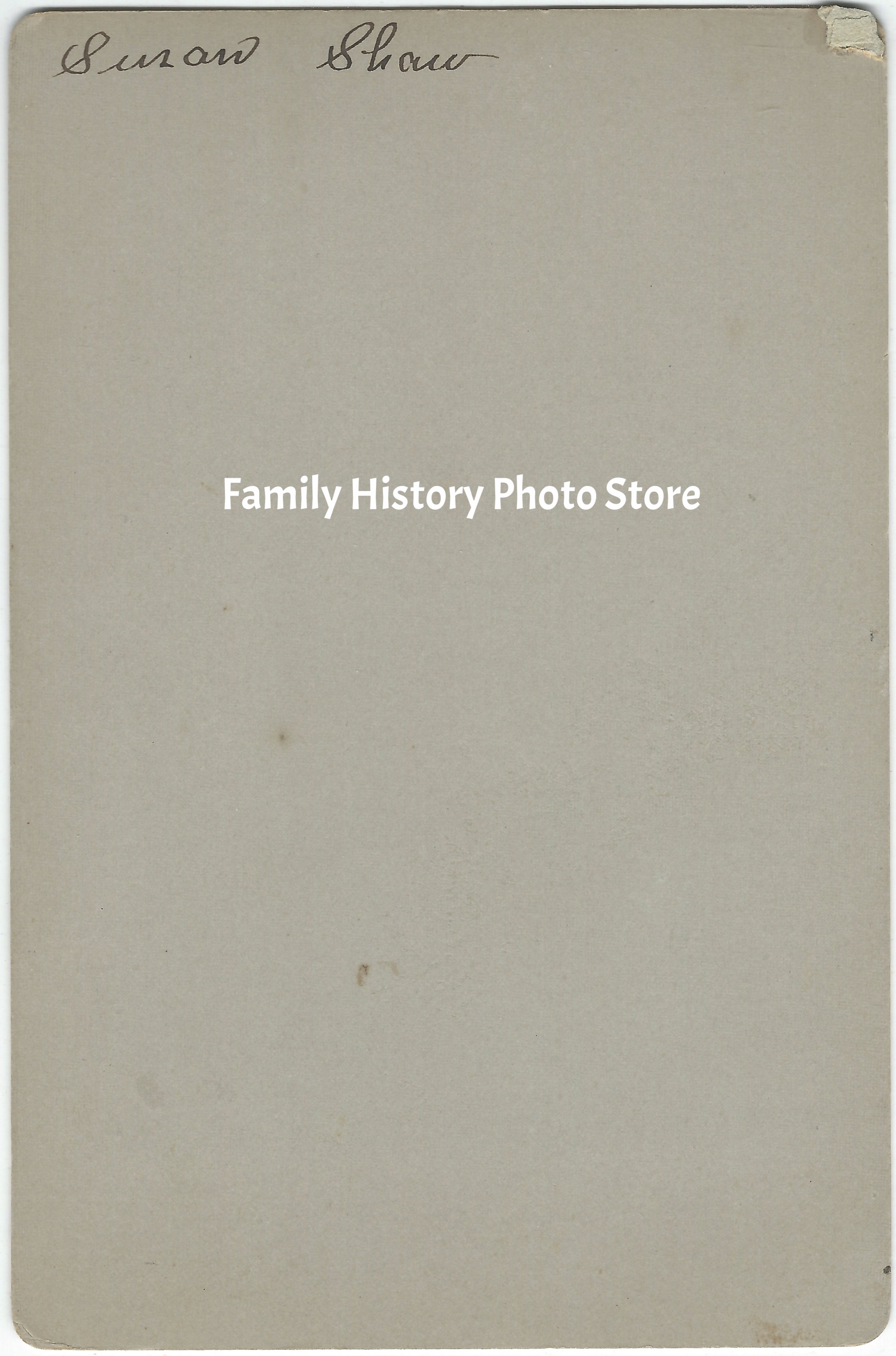 Susan (Snyder or Taylor) Shaw