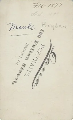 Maude (Boyden) Joline