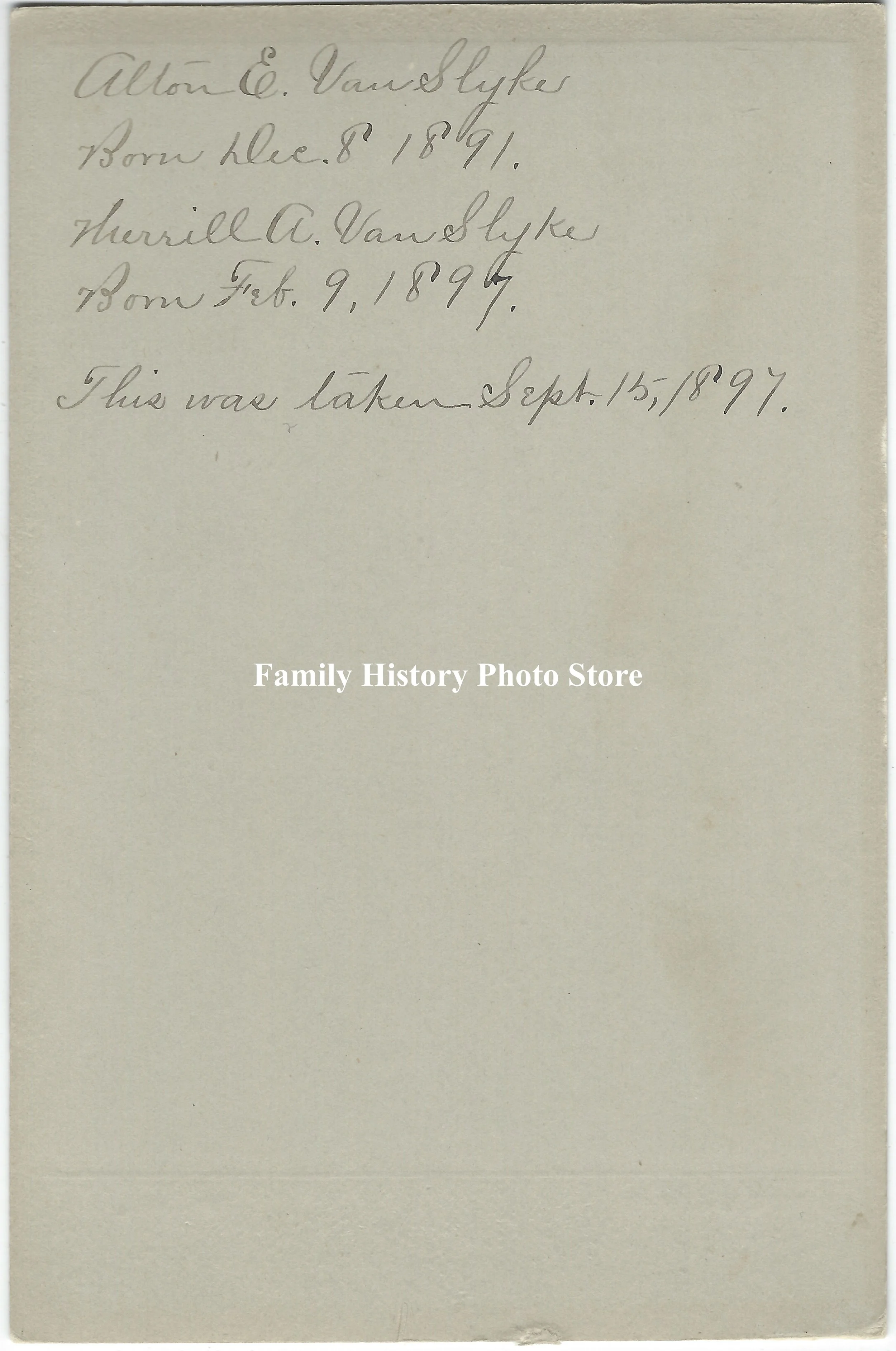 Merrill Allen van Slyke