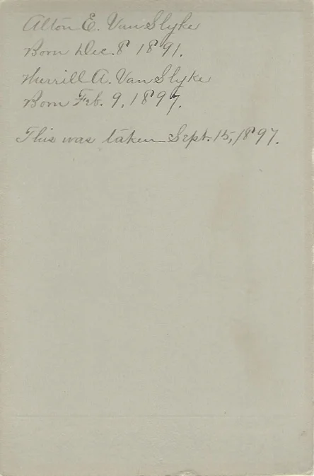 Merrill Allen van Slyke