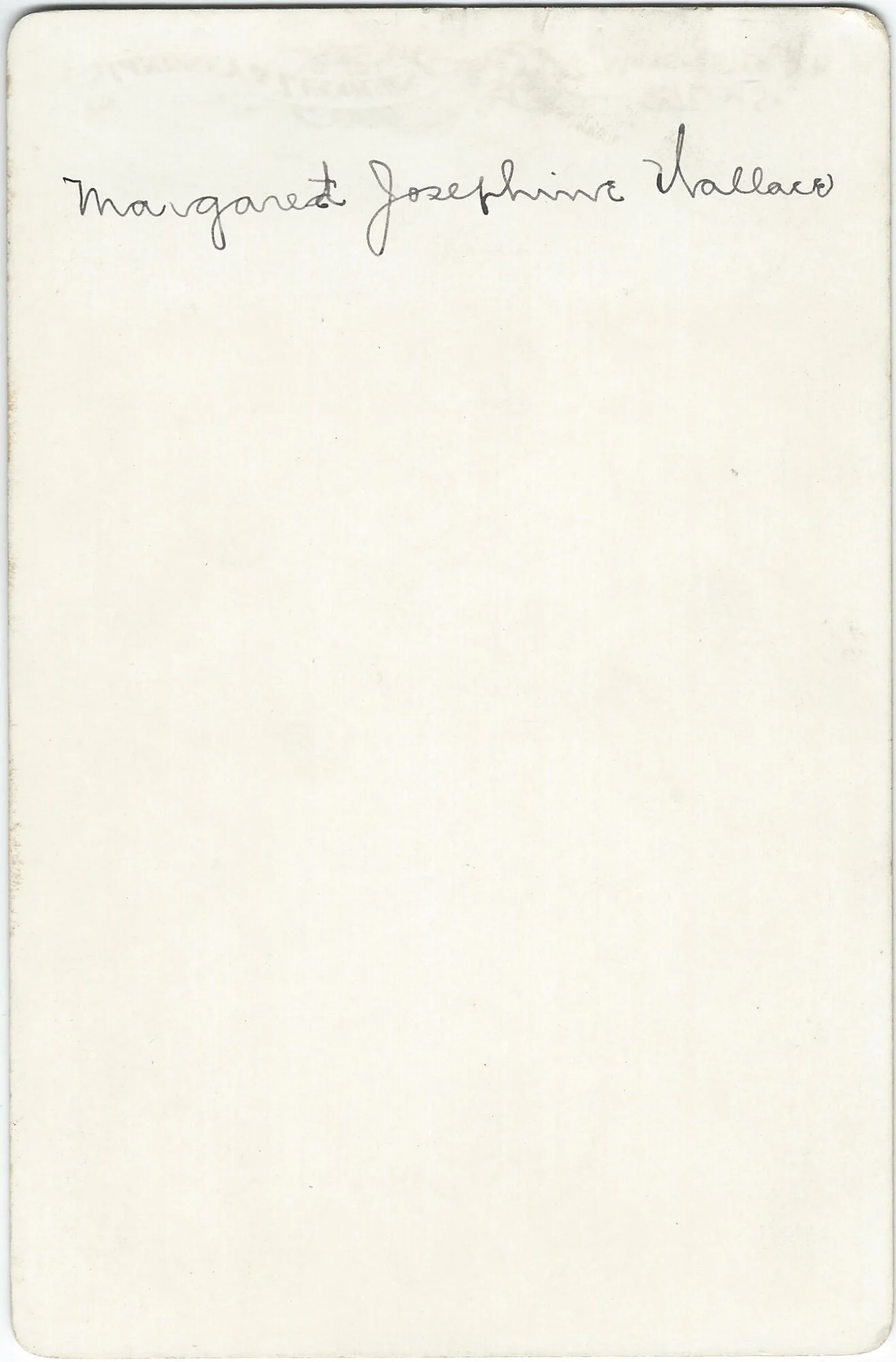 Margaret Josephine Wallace