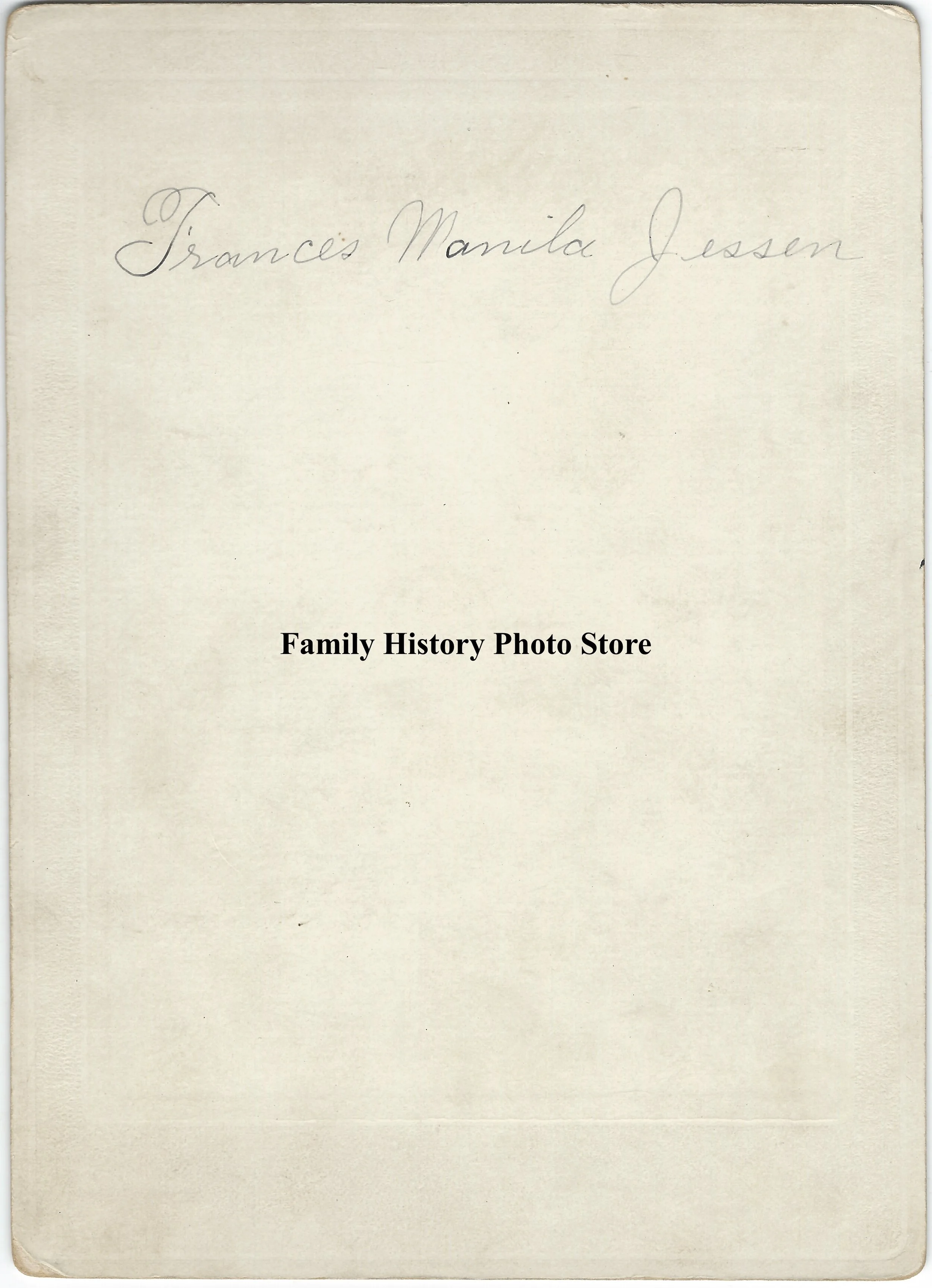 Frances Manila (Jessen) Tenney