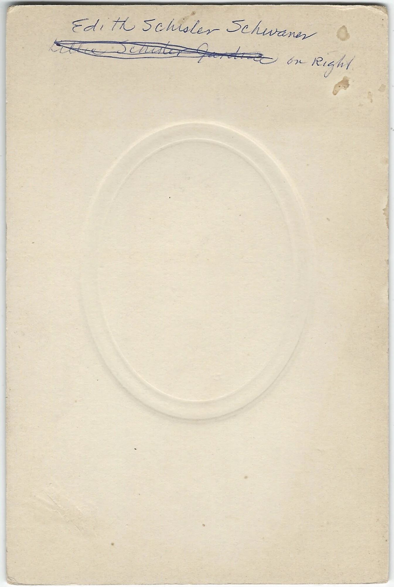 Edith Wingert (Schisler) Schwaner