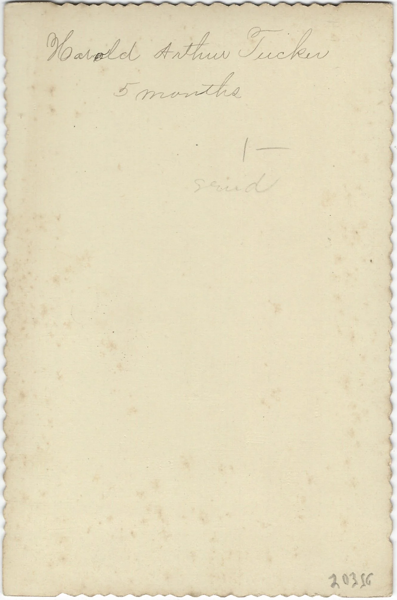 Harold Arthur Tucker