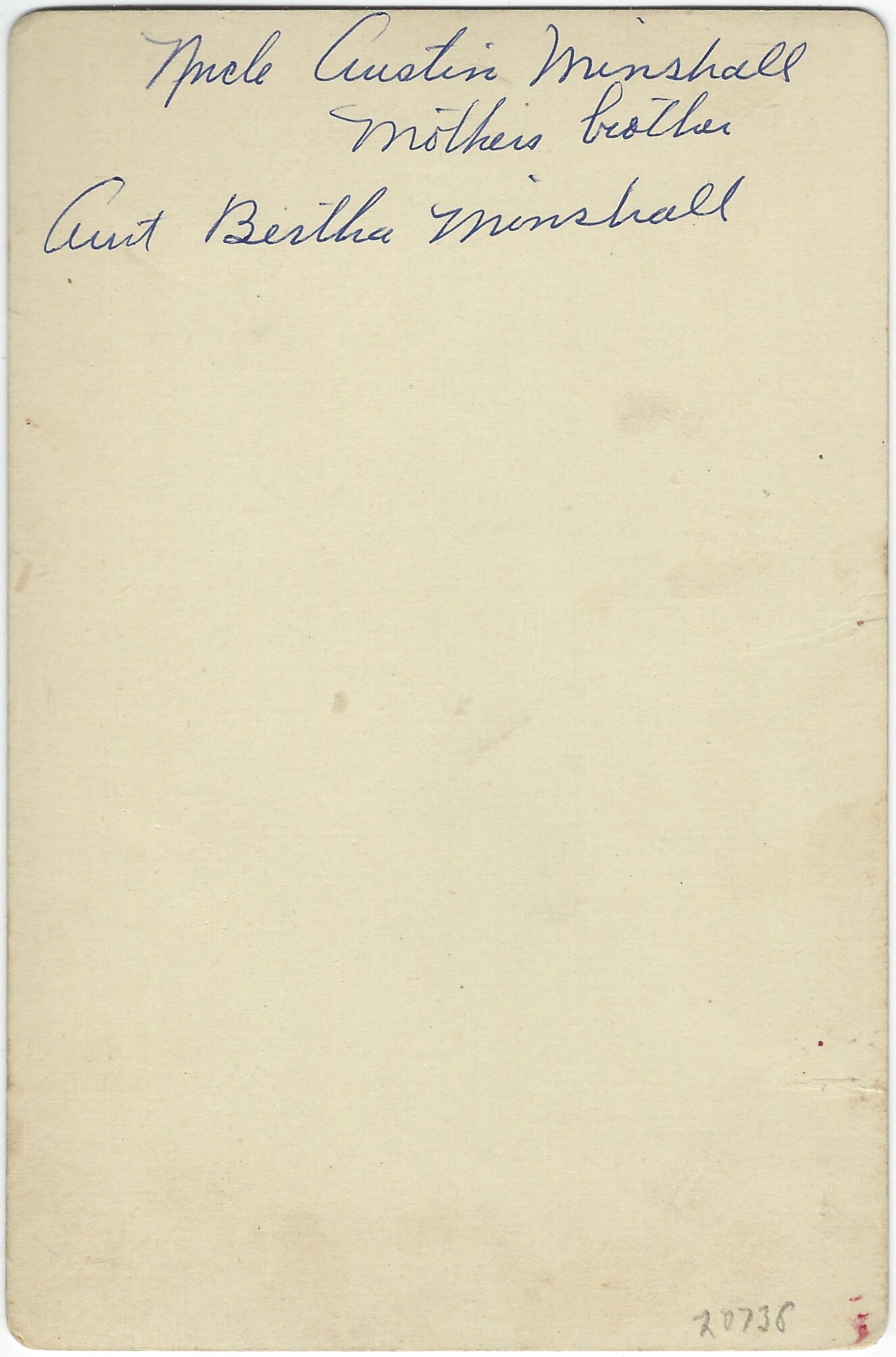 Bertha (Davis) Minshall