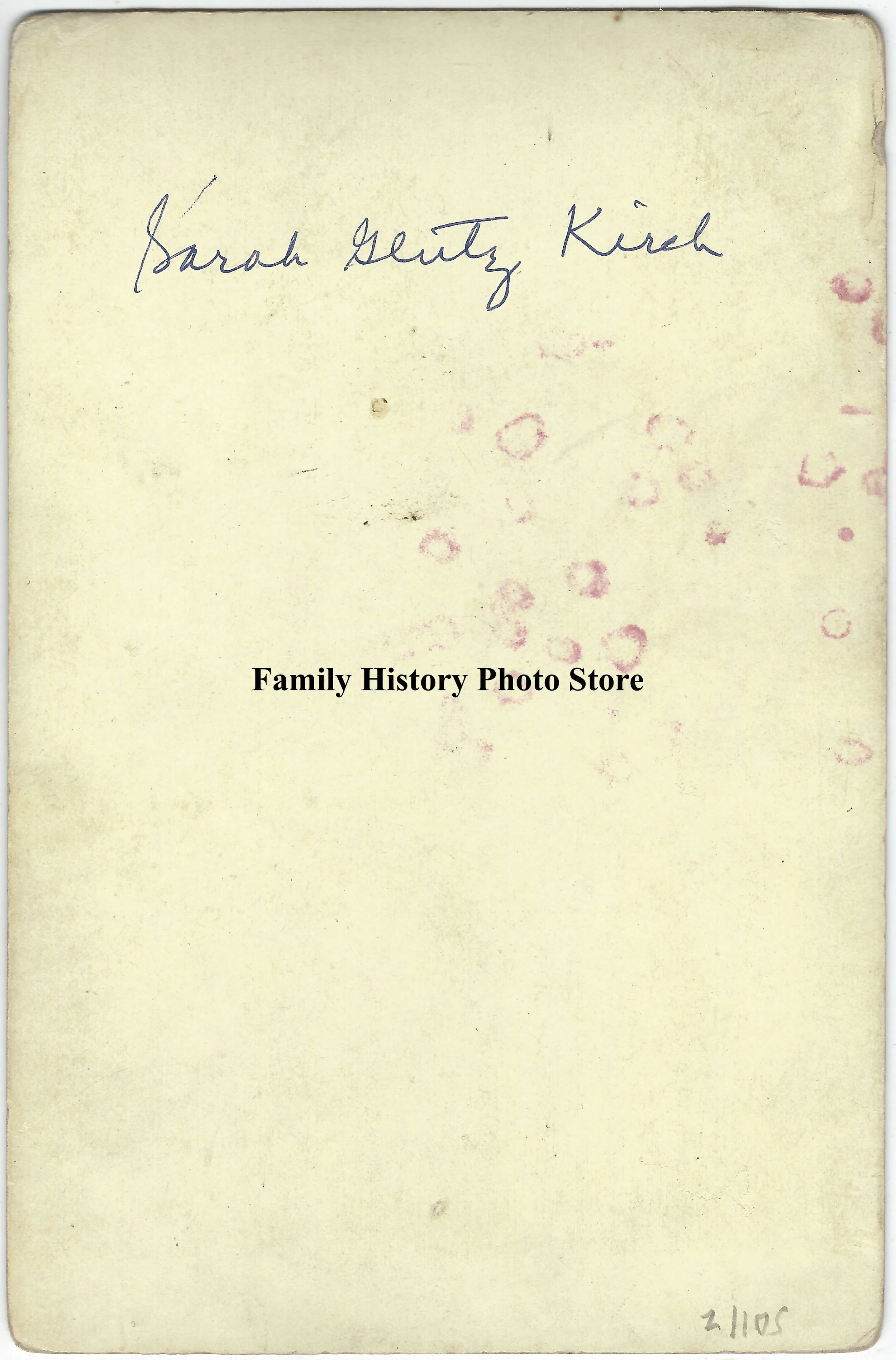 Sarah L (Glutz) Kirch