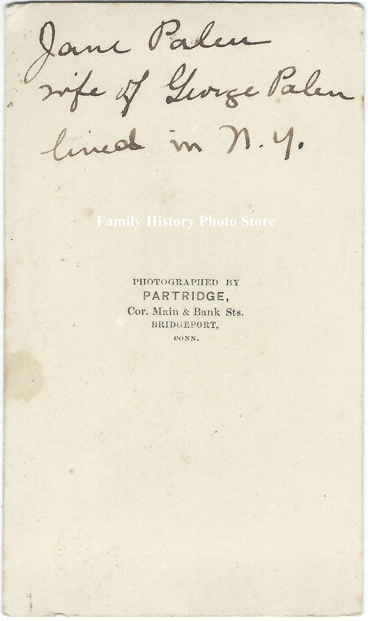 Jane Rebecca (Reed) Palen