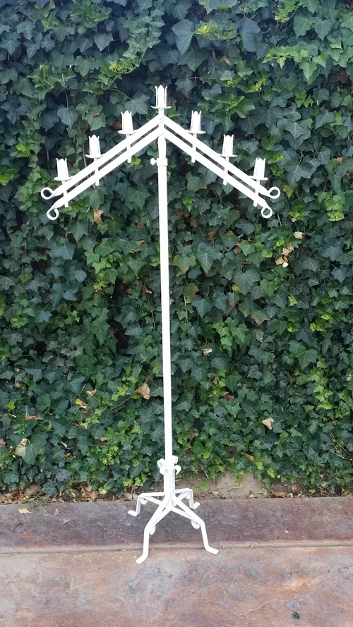 100 YEAR OLD VINTAGE CANDELABRA (2 AVAILABLE)
