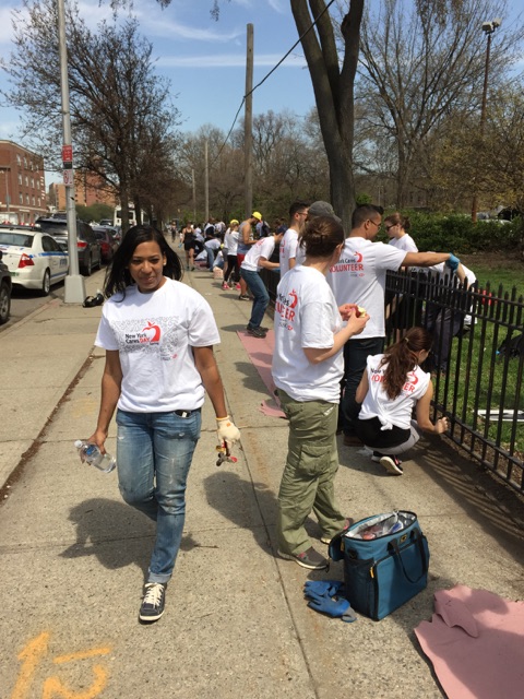 NYC Cares Day 04/18/2015