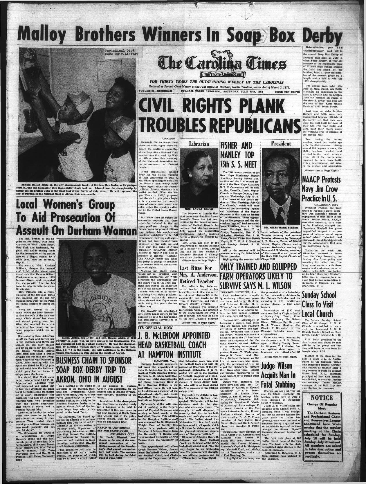 #BlackWomeninBullCity | Ersaline Williams &amp; The Sojourners for Truth and Justice