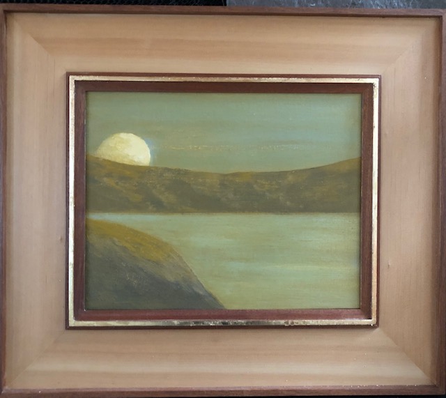 "Moonlight on Tomales Bay"