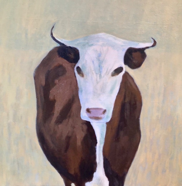 "Portrait of a Cow"