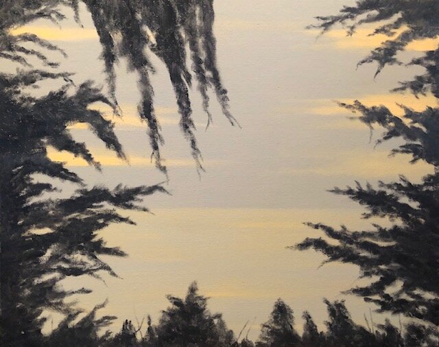 "Evening View On Puget Sound"