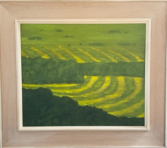 "Summer Hayfield"