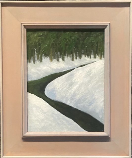 "Icicle Creek In Winter"