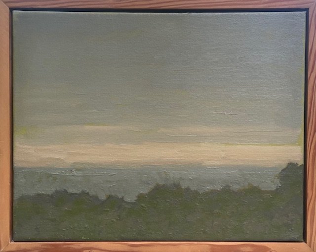“Montana Sunset” Oil on Canvas 12” X 15” 2022