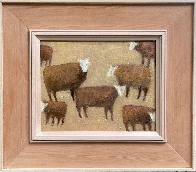 "Cows On A Hillside"