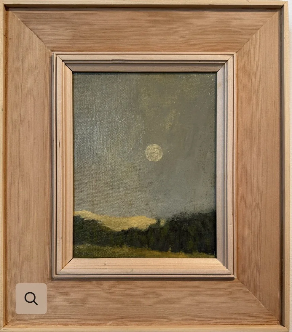 "Moonrise Over Bozeman"