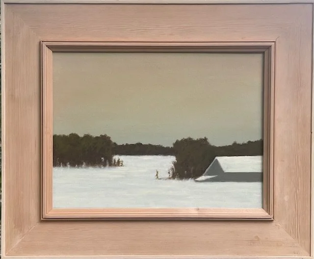 "The Barn In Winter"