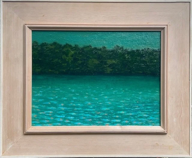 "Lily Pads, Greenlake Evening"