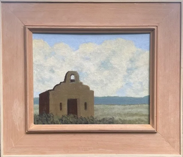 "Old Mission Near Santa Fe"
