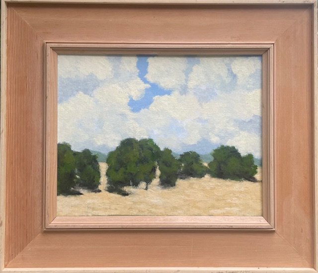 "Clouds And Pinon Near Santa Fe"