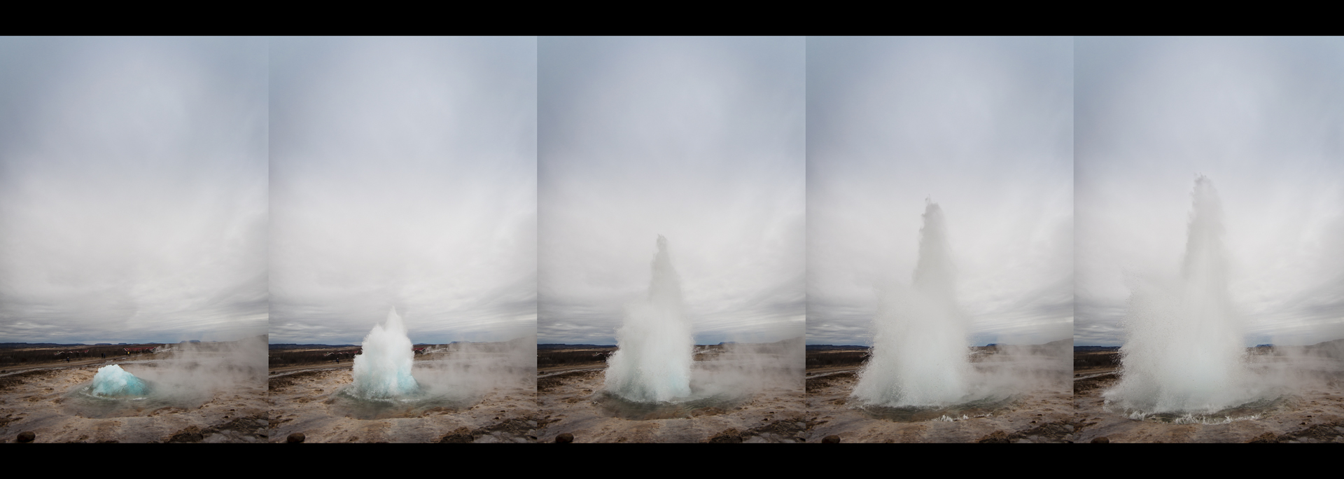 Geyser erupting in Iceland – Chris Frosin