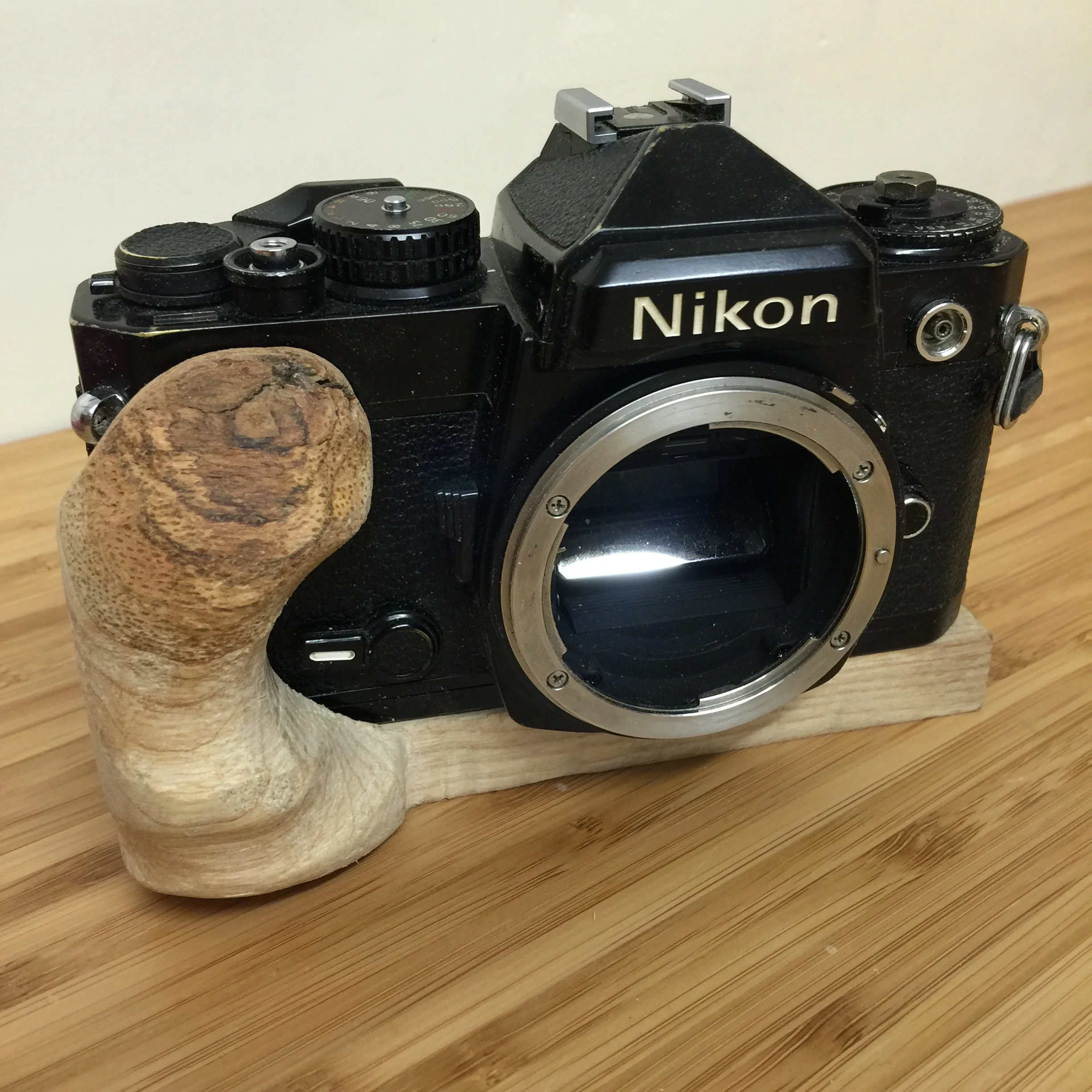 Holding Wood A Custom Camera Grip — CHRIS FROSIN