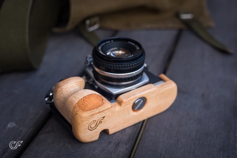 Camera L-shape Board Anti-slip Finger Hand Grip Handle Aluminum Alloy