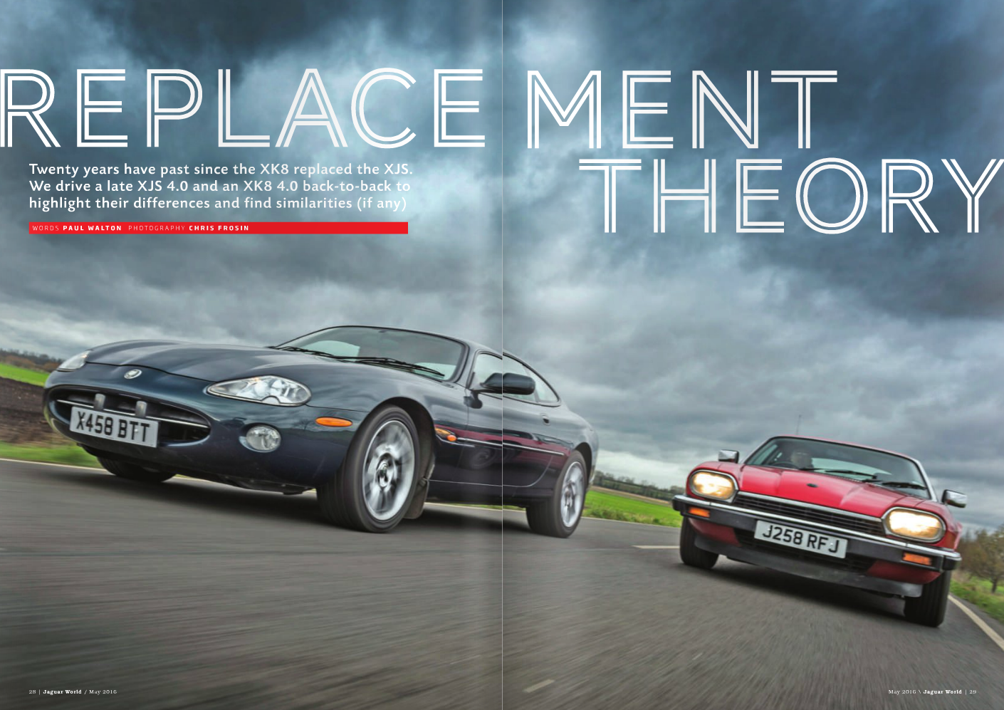 #Jaguar #XK8 #XJS Shootout for #JaguarWorld Magazine