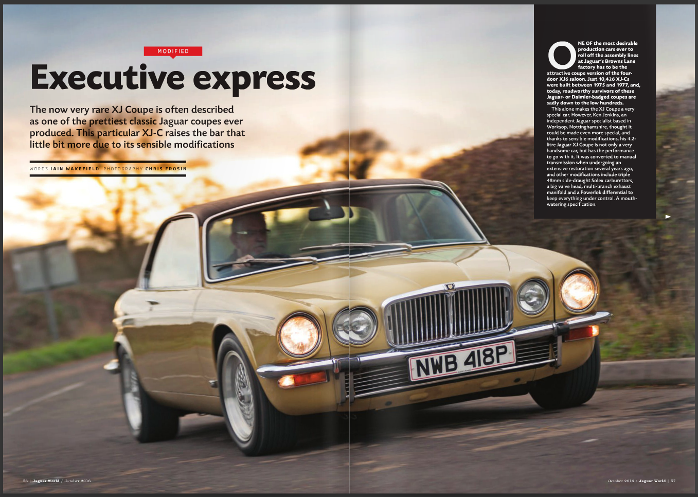 Jaguar World October 2016