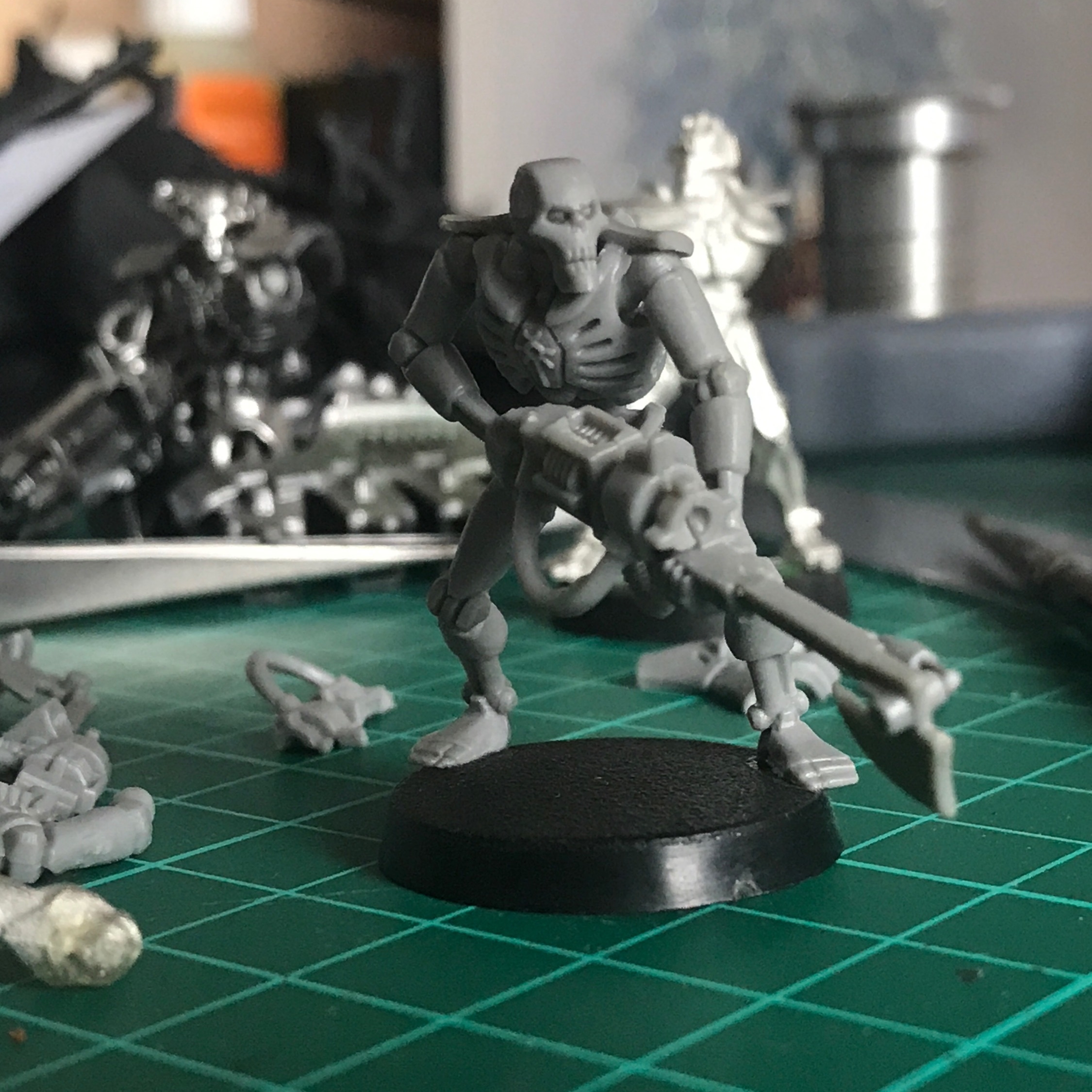 I managed to find ONE model that survived the clear out. Excitement level can continue