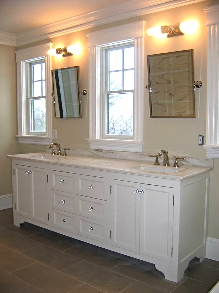 Custom Double Vanity