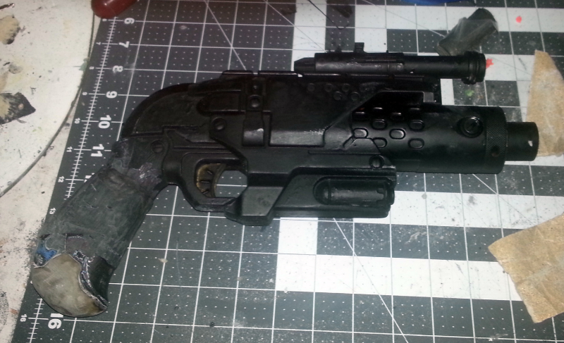 Handle modified and scope in place. Partially primed.