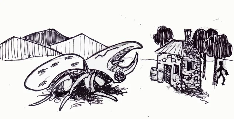 "All beetles are basically unintelligent and always hungry" AD&D Monster Manual