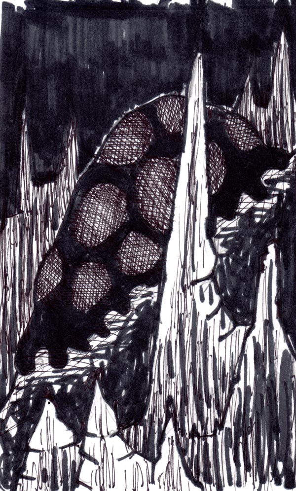 "The black pudding is a monster composed of groups of single cells...The body structure of a black pudding is such that it can pass (flow) through narrow openings..." AD&D Monster Manual