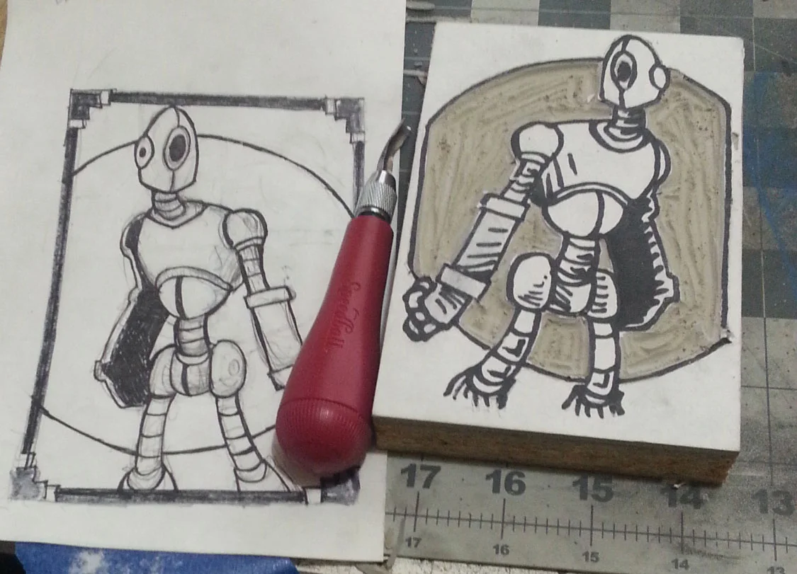 You'd think I'd have noticed that wasn't tracing paper.