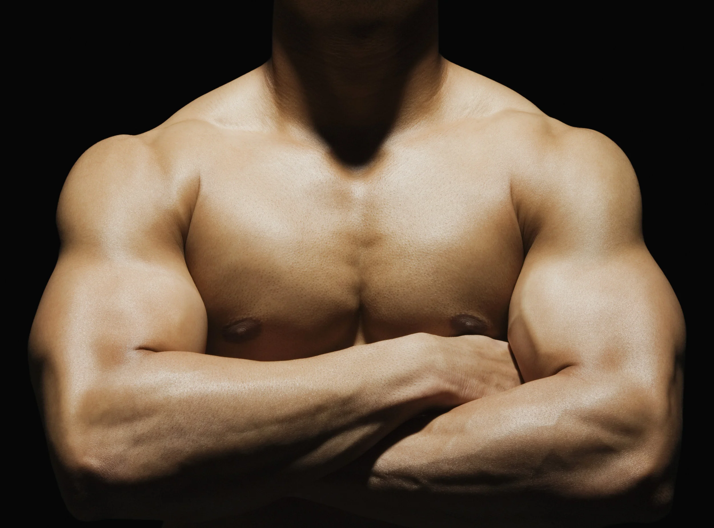 “But now there was nowhere to hide, at eleven possessing the physique of the bodybuilders gracing the cover of supermarket novels.”