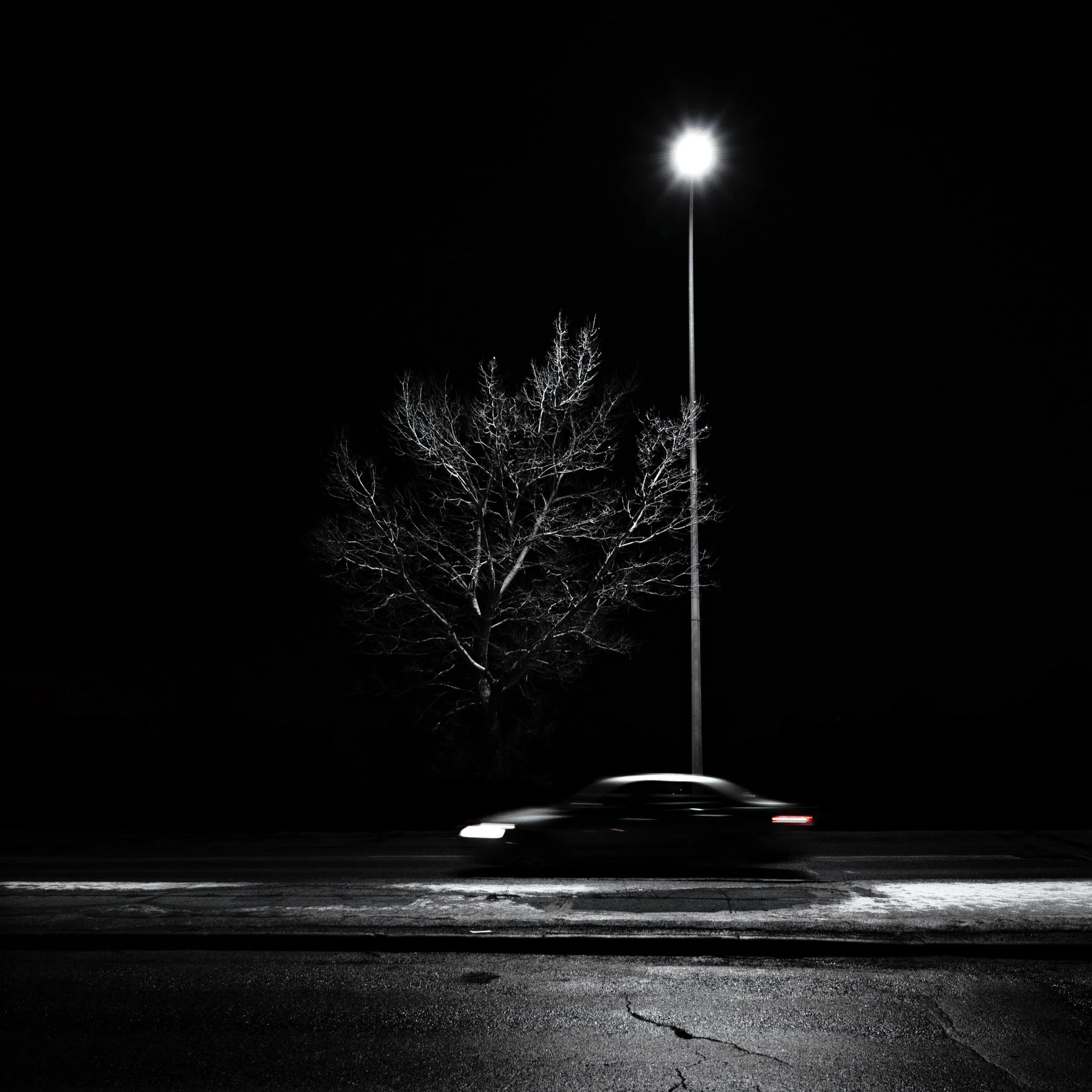 "Driving Around at Night" by Kyle Francis Williams