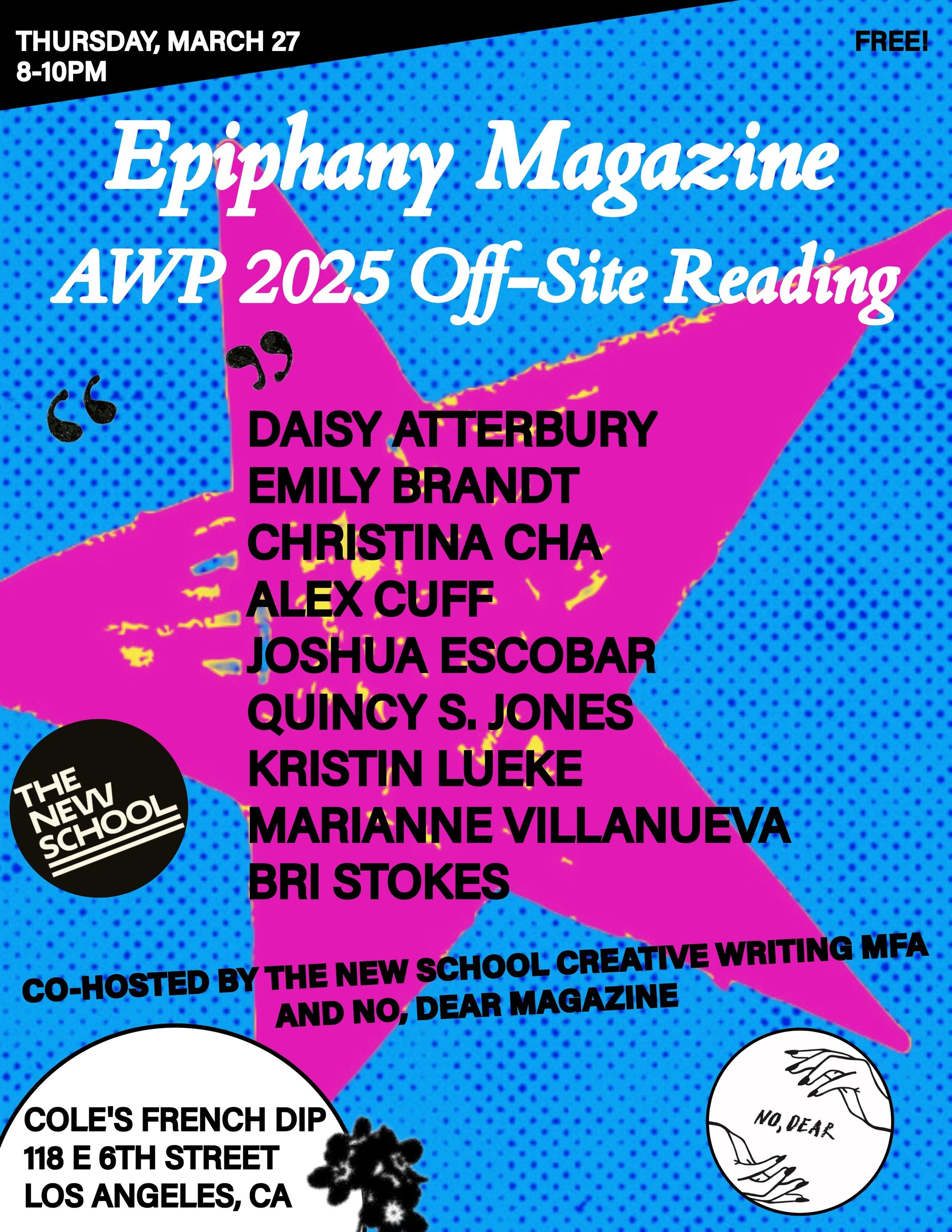 Epiphany Off-Site Reading @ AWP 2025