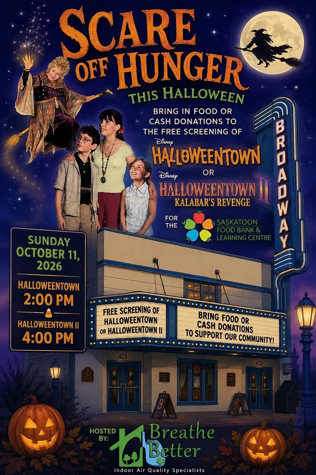 Halloweentown &amp; Halloweentown 2 at the Broadway Theatre