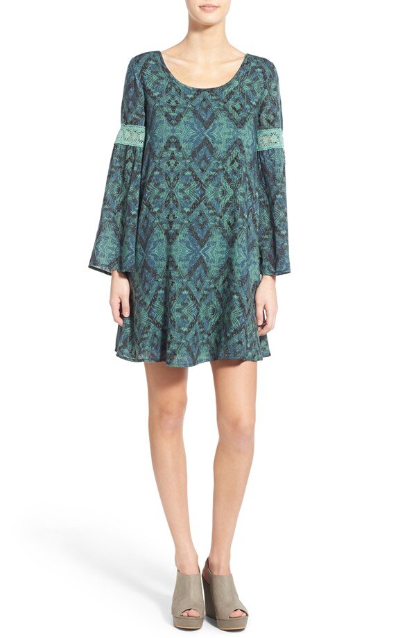 Print Bell Sleeve Shift Dress Frnt.jpg