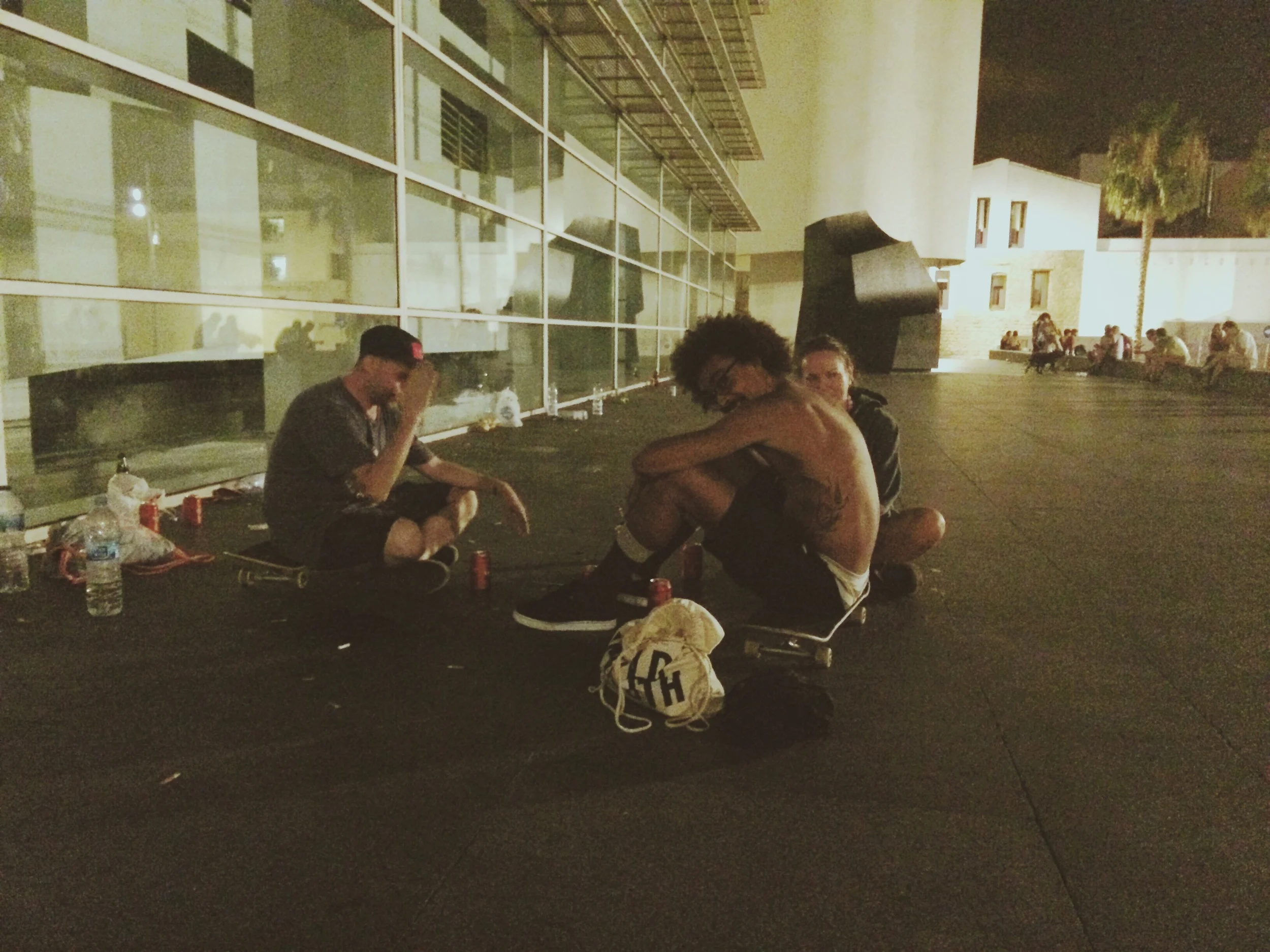 macba - barcelona, skateboarding