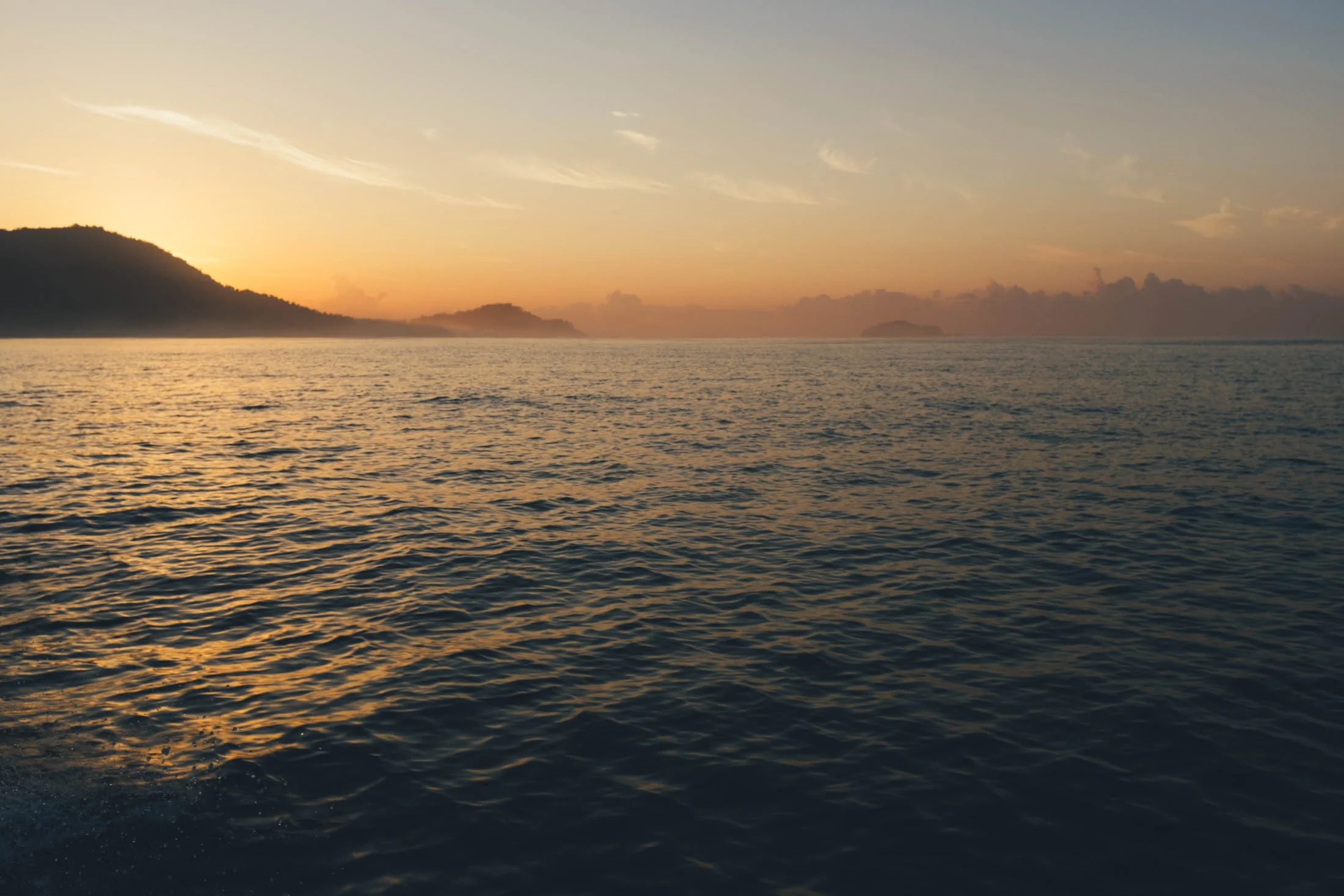 Sunrise in Mal País, Costa Rica - 2017