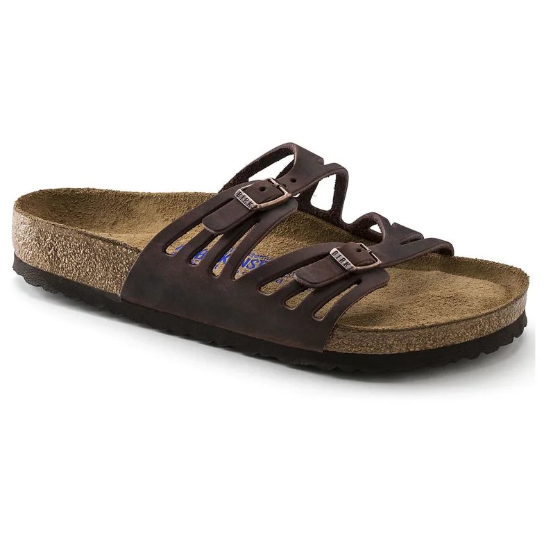 Granada Soft Footbed "Habana" Oiled Leather $135