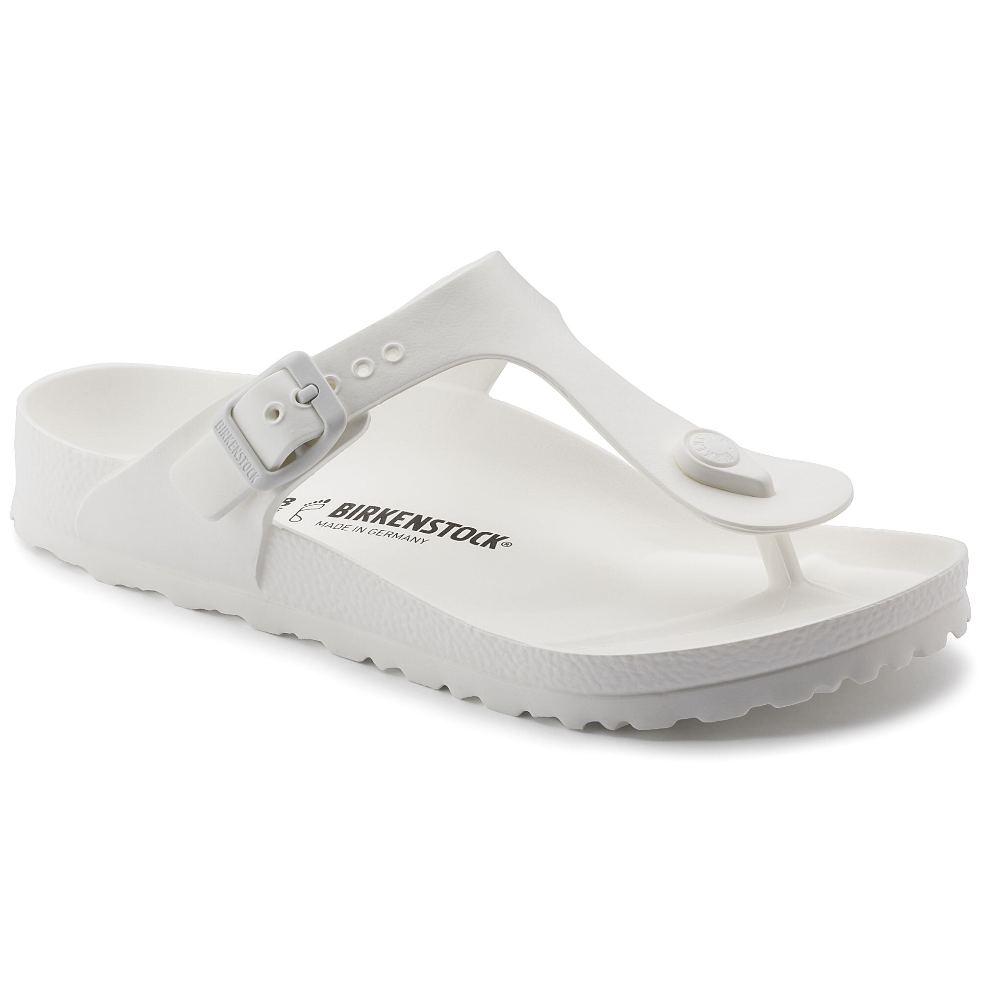 birkenstock slippers white