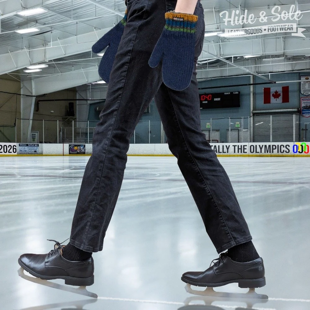 WE'RE GOING FOR GOLD WITH THIS SALE!!! 🥇⛸️

It's the last week of our annual storewide sale, and the savings are skating to a podium finish. Stop in to get your favorite shoes at medal winning prices!

🥾 Clarks - Eldredge (skates not included)
🥊 E