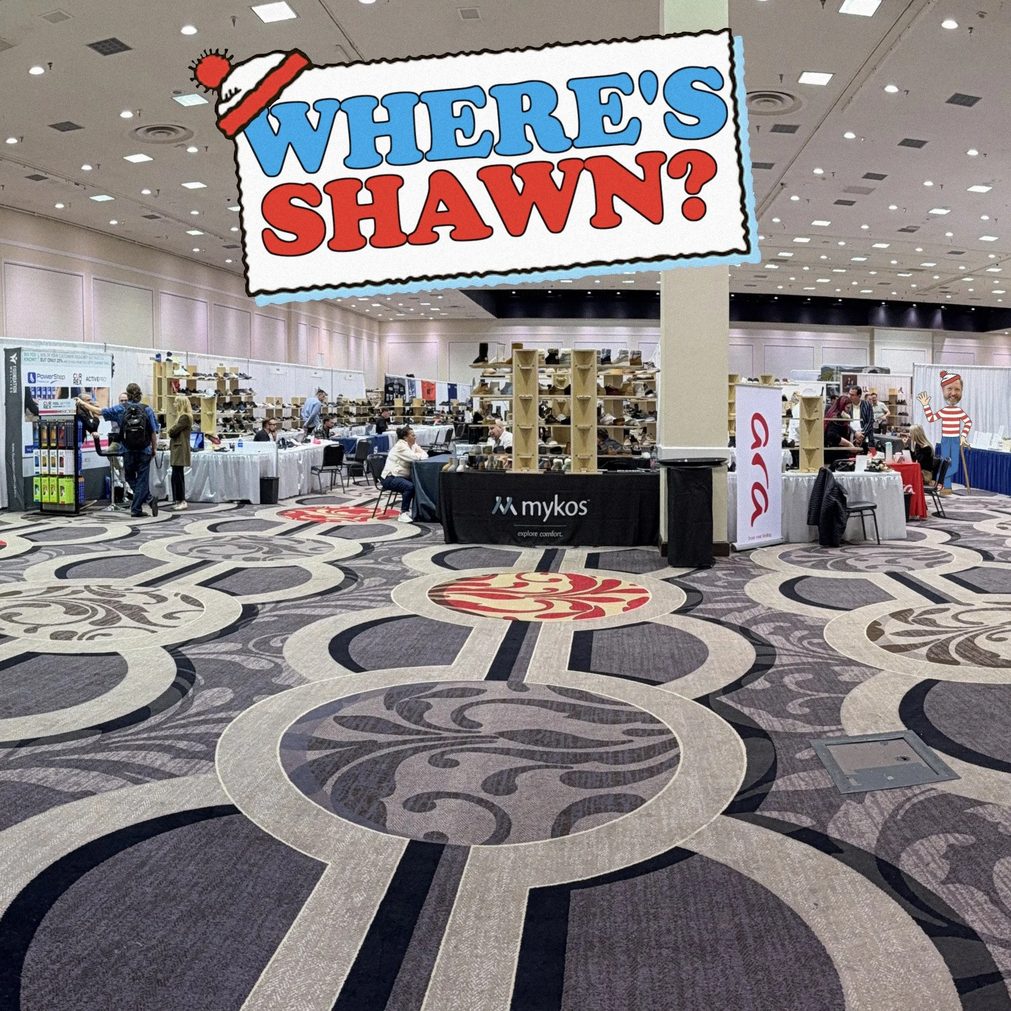 As some of you may have noticed last week, Shawn and Kimi were off at a trade show in Las Vegas! These meetings are our best opportunity to see upcoming styles from a variety of brands and to meet with their representatives. That allows Hide &amp; So