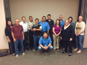 T2C2 Partner staff members & volunteers gather quarterly