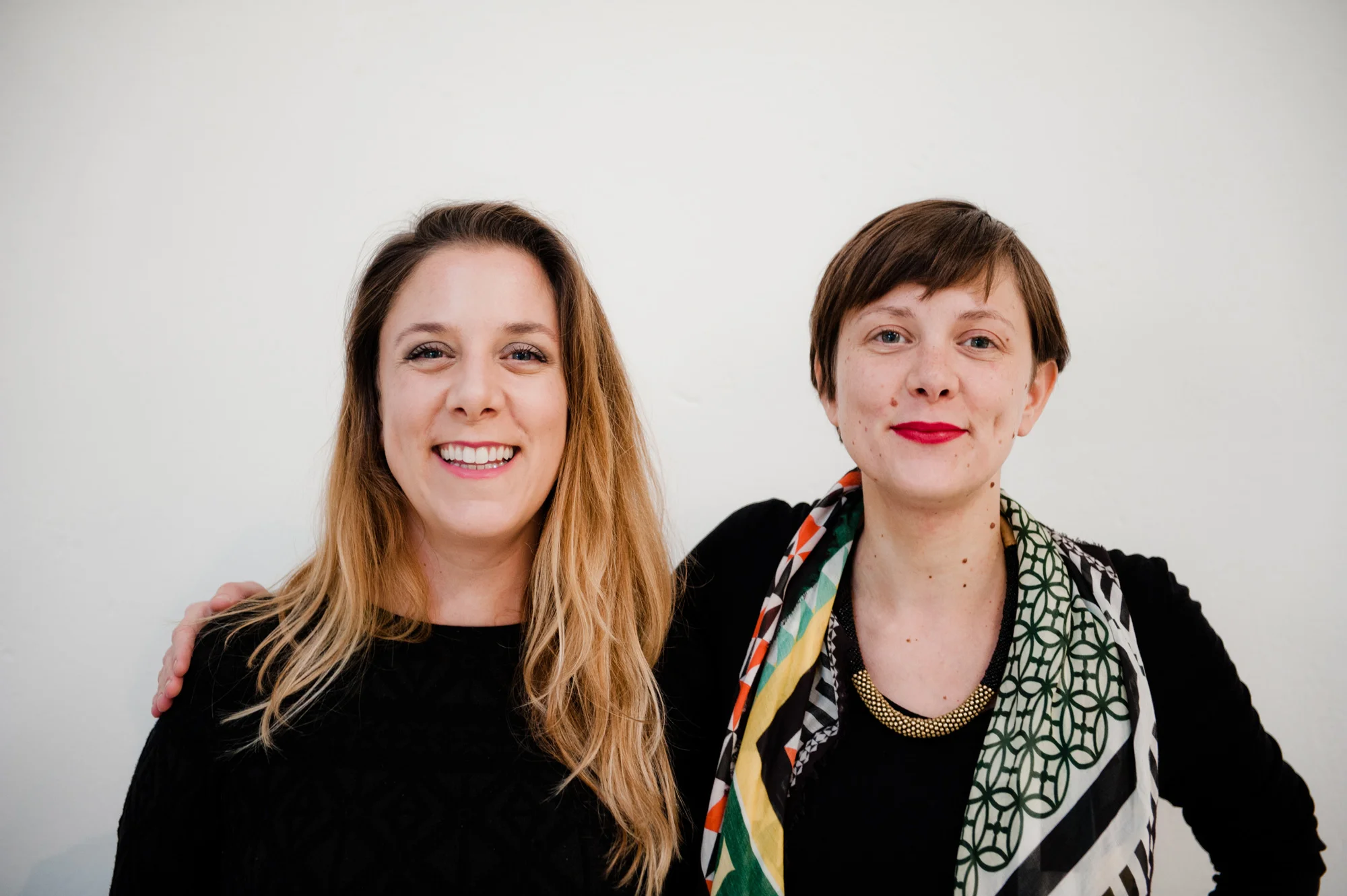 Tessa and Arianna Moroder, founders of Lottozero. Photo: Claudia Corrent